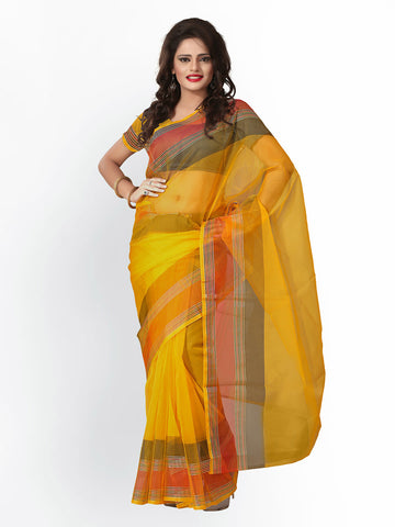 Florence Net Printed multi colored Saree 2