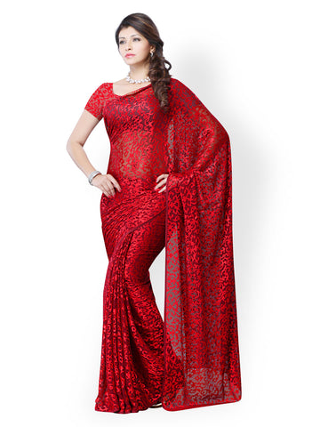 Diva Reddish Saree