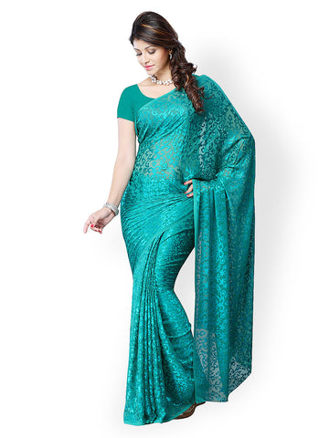 Diva Greenish Saree