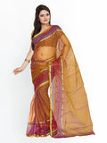 Florence Net Printed multi colored Saree 6
